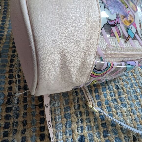 Luv Betsey Johnson Ice Cream Backpack Mini Pink Purple Rainbow Cute Girlhoodcore - Picture 10 of 12